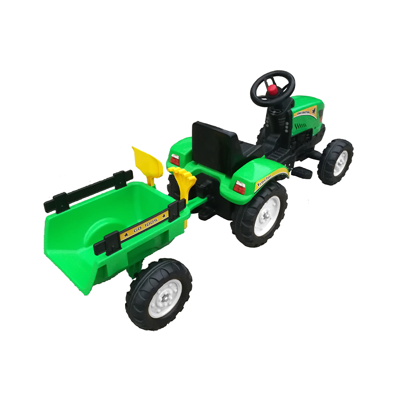 Traktor með pedölum 