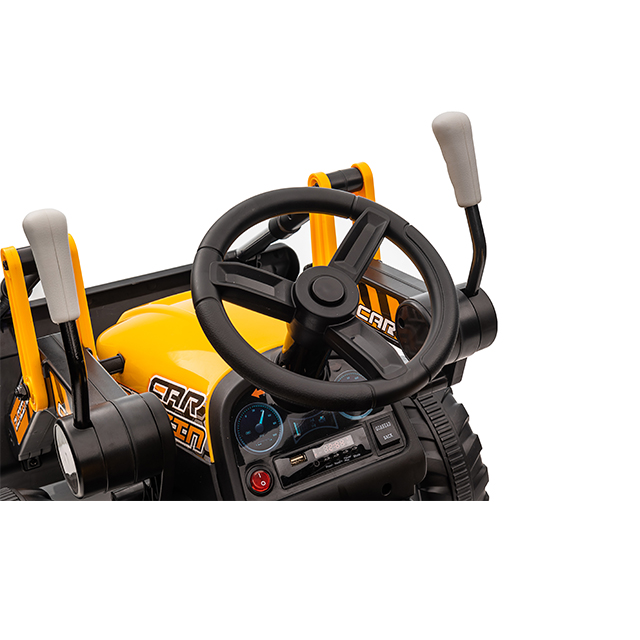 Rafmagnstýrður traktor