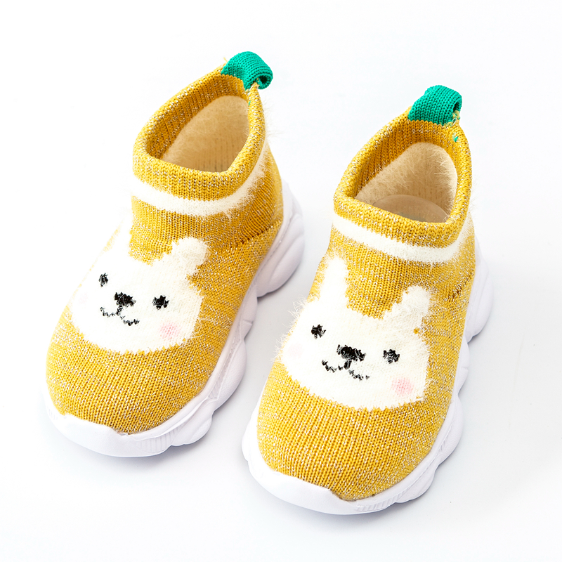 Handprjónaðir sokkaskór