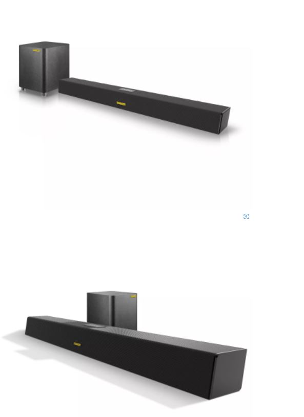 Baldvinsson hljóðstöng með bassaboxi